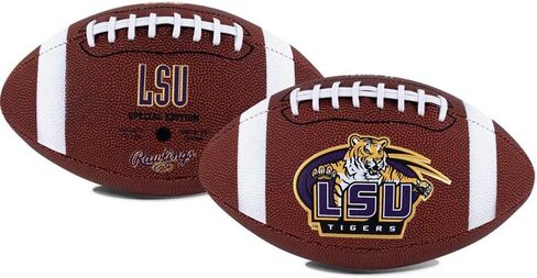 NCAA Game Time Full Size Football , LSU Tigers, Brown, Full Size in Saudi Arabia