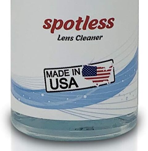 منظف ​​العدسات Spotless ® - زجاجة رذاذ للتنظيف سعة 6 أوقية | عدسات مطلية آمنة للتنظيف ونظارات مانعة للضوء الأزرق (عبوة من قطعة واحدة) in Saudi Arabia