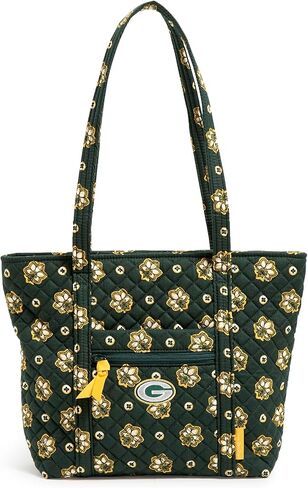 حقيبة Vera Bradley للسيدات من القطن NFL Small Vera Tote (تتوفر فرق متعددة) in Saudi Arabia