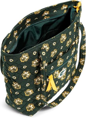 حقيبة Vera Bradley للسيدات من القطن NFL Small Vera Tote (تتوفر فرق متعددة) in Saudi Arabia