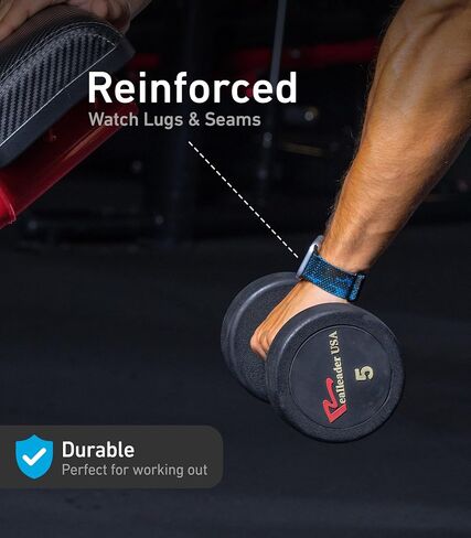 أحزمة ساعة أبل من النايلون للجنسين - iWatch 1/2/3/4/5/6/7/8/9/SE/Ultra 2 حزام لـ 38 ملم/40 ملم/41 ملم/42 ملم/44 ملم/45 ملم/49 ملم - 1/4/6 /8 مجموعة متنوعة من المنتجات in Kuwait