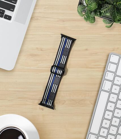 أحزمة ساعة أبل من النايلون للجنسين - iWatch 1/2/3/4/5/6/7/8/9/SE/Ultra 2 حزام لـ 38 ملم/40 ملم/41 ملم/42 ملم/44 ملم/45 ملم/49 ملم - 1/4/6 /8 مجموعة متنوعة من المنتجات in Saudi Arabia
