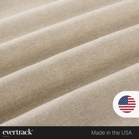 Room Divider Curtains - Blackout Curtains for Ceiling Curtain Track to Divide a Room or Create a Private Space - 100% Opaque Light-Blocking - Handcrafted in The USA - Black, 108" W x 108" H in Saudi Arabia