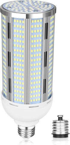 400W ما يعادل LED لمبة ضوء الذرة 6000 لومن LED لمبة الذرة 50W السوبر مشرق 5000K ضوء النهار الأبيض E26 / E27 قاعدة LED لمبة الضوء للمنزل المرآب الإضاءة المرآب الفناء الخلفي مكتب المنزلية in Kuwait
