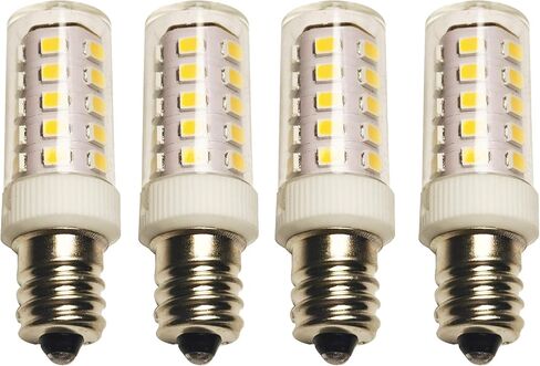 E12 LED Bulb for Turkish Mosaic Lamp Replace E12 30 Watt Halogen Equivalent Warm White 3000K Non-dimmable Candle Base Light Bulbs for Ceiling Fan, Chandelier (Warm White, 2 Pack) in Saudi Arabia