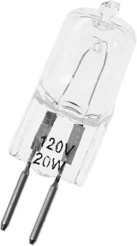 10PCS Night Light 120V 50W G5.3 Halogen Light Bulbs Halogen Bulbs Light Halogen Lamp for Home Lighting Clear Glass Lens in Saudi Arabia
