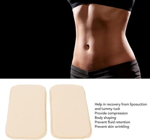 YUYTE Abdominal Compression Side Board, 2pcs Abdominal Compression Side Abdominal Side Boards Post Liposuction Board Liposuction Recovery Boards Lateral Foams Protectors in Saudi Arabia