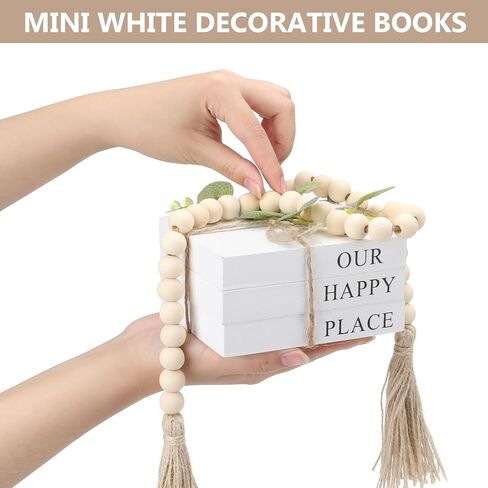 كتب وهمية للديكور، مجموعة كتب زخرفية مكدسة على الوجهين من كتب الديكور والكتب الصناعية لرف الكتب ومدخل الطاولة وديكور حامل التلفزيون عناصر ديكور لغرفة المعيشة in Kuwait