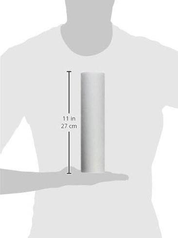 iSpring FP110X25 10" x 2.5" Universal Multi-layer Sediment Water Filter Replacement Cartridges 10 Micron, 25 Pack, White in Saudi Arabia