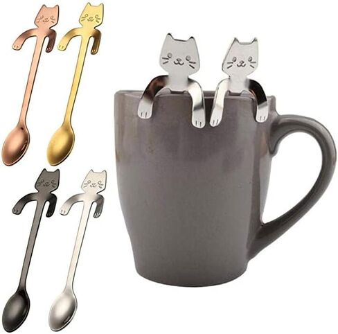 Eternal Spirit Beauty 4 in 1 Coffee, with GANODERMA (REISHI) – Pack of 2. Bonus 1 Stainless Steel Cute Mini Cat Spoon, Assorted Colors in Saudi Arabia