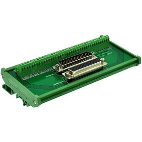DIN Rail Mount DSUB DB78HD Male/Female Header Interface Module, D-SUB Breakout Board.
