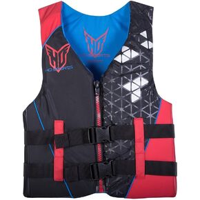 HO Infinite Tall CGA Mens Wakeboard Vest Black/Blue Sz XL
