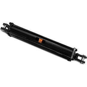WEN TR4024 2500 PSI Tie Rod Hydraulic Cylinder with 4 in. Bore and 24 in. Stroke, Black in Saudi Arabia