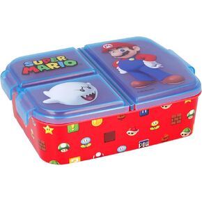 Stor |Multi Compartment Sandwich Box Super Mario Box