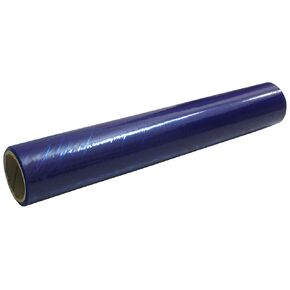 PCF240200 Floor Protection Film, Temporary Adhesive Plastic, Blue, 24" Wide by 200' Long