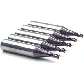 2.2mm End Milling Cutter 06LW(D7478028) in Solid Carbide for Silca Futura Auto(standard cutter)& Futura PRO ONE(optional cutter)& Futura PRO(optional cutter) Key Machines-5pcs