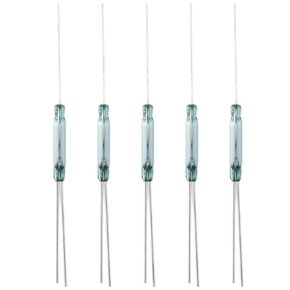 5pcs Magnetic Induction Switch Electromagnetic 4W 3 Pin Reed Switch Durable Glass Seal for Arduino