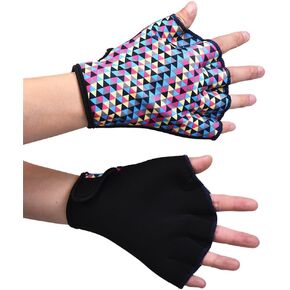 Sports Swimming Gloves Aquatic Swim Training Glove Neoprene Webbed Fitness and Water Aerobics Resistance Gloves for Men Women