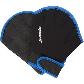 Sporti Neoprene Aqua Gloves, Swim Gloves, Webbed Gloves for Water Aerobics, Aquatic Fitness and Swim Training