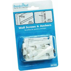 Organized Living freedomRail Screws and Strong-Loc Anchors