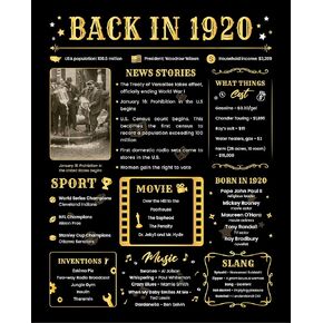 Back in 1980 Birthday Card - 44th Birthday Gift for Women or Men - 44th Birthday Decoration for Her or Him - Funny Table Centerpiece for 44 Years Old Birthday Party [Poster Unframed 8x10 In]