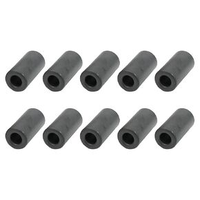 YOKIVE 10 Pcs Toroid Ferrite Core, Ferrite Rings Toroid Core Iron, Good for Filters Coils, Power Transformers (Dark Grey, 14mm x 7mm x 28.5mm)