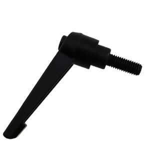 2PCS Black Adjustable Tightening Handle Screws 7 Type Hand Screw Positioning Locking Wrench Screws Lever Knob Thread Ratchet Stud Locking Used in Lathe Woodworking Machinery Packaging Machinery
