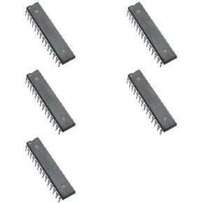 5 قطعة ATMEGA328P-PU 8 بت متحكم ، 4/8/16/32 كيلو بايت فلاش قابل للبرمجة داخل النظام ، DIP-28.