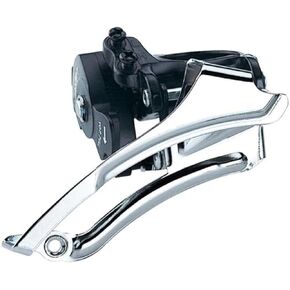 microSHIFT Mezzo Front Derailleur 7/8-Speed Triple, 42/34/24T, 31.8/34.9mm Band Clamp, Shimano Compatible
