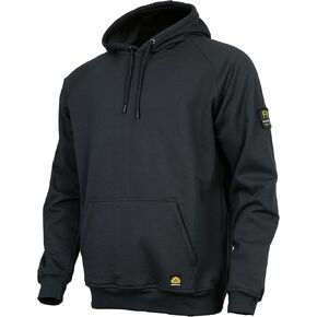 WORKWEYA FR Hoodies 10.5oz Cotton Fleece Flame Resistant Hooded Sweatshirt for Men