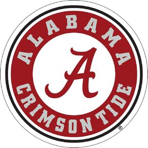 Alabama Crimson Tide Magnet Alabama Seal Magnet 12"