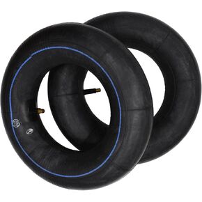 2Pack 3.50/4.00-6 Tire Butyl Rubber Inner Tube, with TR13 Straight Valve Stem Fits 4.10/3.50-6, 13x4.00-6, 13x5.00-6, 145/70-6, like Hand Trucks, Dollies, Wheelbarrows, Lawn Mowers