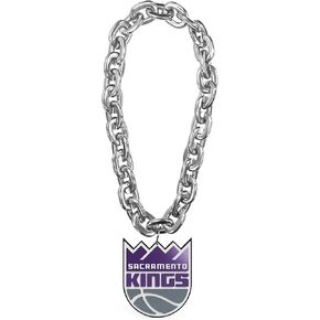 aminco Sacramento Kings Fan Chain, Silver