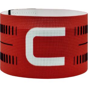 Captain Armband, Unisex C Captain Armbands Soccer Adjustable Velcro Football Player Captain's Arm Bands Sport Team Training for Youth and Adult