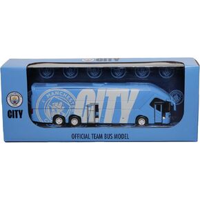Official Collectible Miniature Team Bus, Manchester City, Sky Blue, 16270