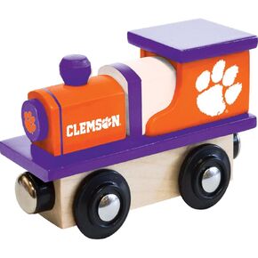 MasterPieces NCAA Clemson Tigers Real Wood Toy Train Engine