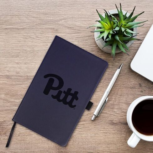 مفكرة ملونة محفورة بالليزر من Rico Industries NCAA Pittsburgh Panthers، مقاس 5.25 × 8.25 بوصة in Saudi Arabia