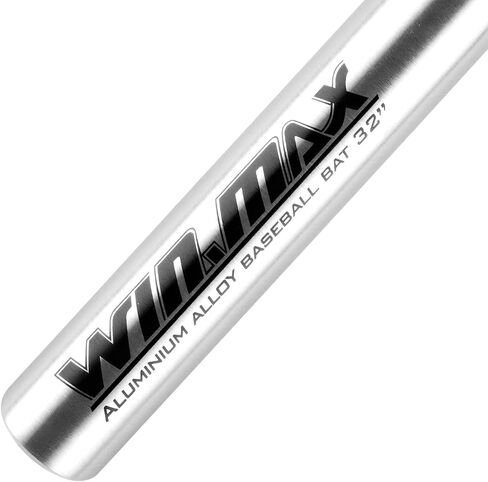 WIN. MAX Youth Baseball Bat | Self-Defense Softball Bat Home Lightweight | Youth T-Ball Bat | Aluminum Alloy 32 inch | 32" Metal Baseball Bats | 1 Pc. Aluminum in Saudi Arabia