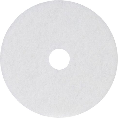 منصات تلميع أرضية قياسية بقطر 18 بوصة من Boardwalk 4018WHI، بيضاء، 5/كرتون in Kuwait