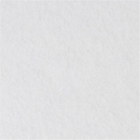 منصات تلميع أرضية قياسية بقطر 18 بوصة من Boardwalk 4018WHI، بيضاء، 5/كرتون in Kuwait