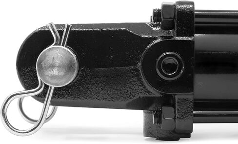 WEN TR4024 2500 PSI أسطوانة هيدروليكية لقضيب التعادل مع تجويف 4 بوصة وشوط 24 بوصة، أسود in Saudi Arabia