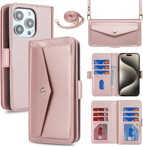 حافظة Jaorty Multi Zip and TowGT 15 Pro Max مع حزام in Kuwait