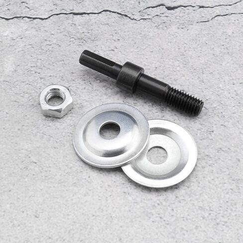 Create idea 2 Sets Drill Arbor Adapter Kit Polishing Wheel Adapter for Grinding Wheel Fiber Wheel Wool Wheel Cloth Wheel Conversion Rod Thread Diameter 9.9mm in Saudi Arabia