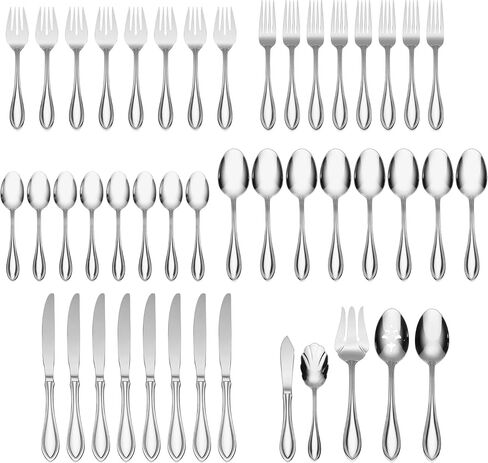 Oneida American Harmony Everyday Flatware Teaspoons, Set of 4 in Saudi Arabia