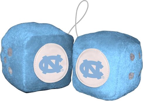 مجموعة FANMATS 32018 North Carolina Team Color Fuzzy Décor 3 بوصات in Saudi Arabia