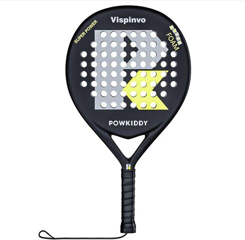 مضرب Padel بسطح من ألياف الكربون، EVA Memory Flex Foam Core Pala Padel، مضرب تنس الشاطئ 38 مم للبالغين/الرجال/النساء، مضارب مجداف مثالية للاعبين المبتدئين والمحترفين in Saudi Arabia
