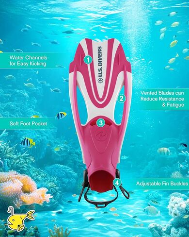 OutdoorMaster x U.S. Divers Cozumel TX Combo Snorkeling Gear for Adults, Dry Snorkel Set Panoramic View Anti-Fog Anti-Leak Swim Mask, Scuba Diving Swimming Snorkel Kit in Saudi Arabia