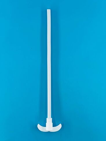 PTFE Overhead Stirrer Electric Stirring Rod Stirrier Mixer Shaft with Foldable Paddle for Lab (600MM-145MM-10MM) in Kuwait