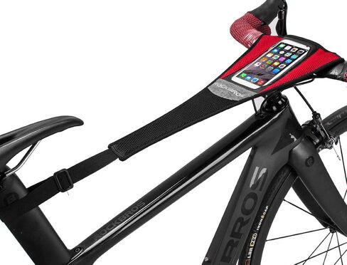 Rock BROS Bike العرق الحرس دراجة المدرب العرق صافي إطار الدراجة الدراجة الحرس العرق مع حقيبة الهاتف لتدريب ركوب الدراجات في الأماكن المغلقة متوافق مع 6.5 "iPhone Xs 11 Pro Max Sunsamg S10 Note 9 in Saudi Arabia