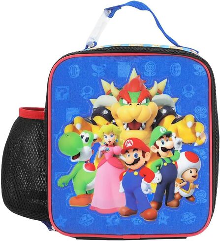 Super Mario Brothers 4-Piece Lunchbox & Water Bottle Combo Set in Saudi Arabia